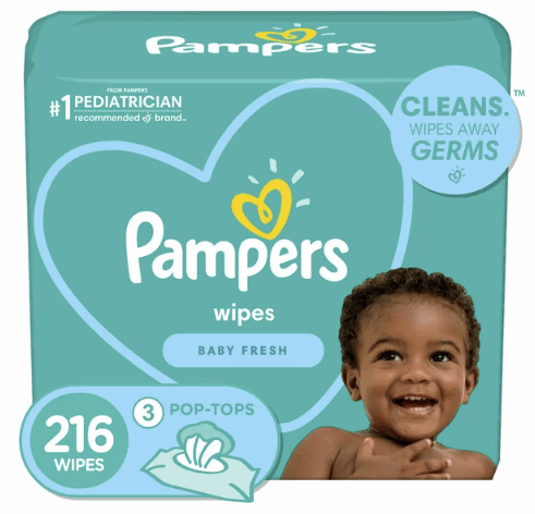 Pampers Baby Wipes Baby Fresh;  216 Count - Premium Baby Care & Child Care from Pampers - Just $36.44! Shop now at Handbags Specialist Headquarter