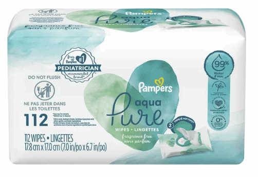 Pampers Aqua Pure Sensitive Baby Wipes;  112 Count - Premium Baby Care & Child Care from Pampers - Just $36.44! Shop now at Handbags Specialist Headquarter