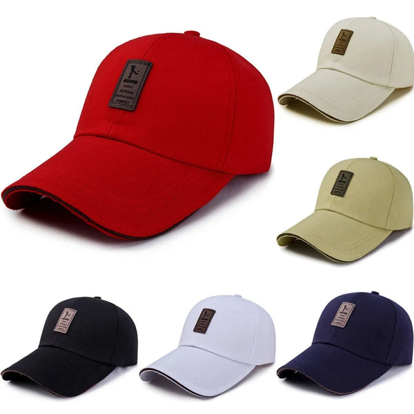 Breathable Cotton Sports Summer Hat for Men Women UV Protection Streetwear Cycling Fishing Tennis Golf Cap - Premium Hat from Handbags Specialist Headquarter - Just $17.99! Shop now at Handbags Specialist Headquarter