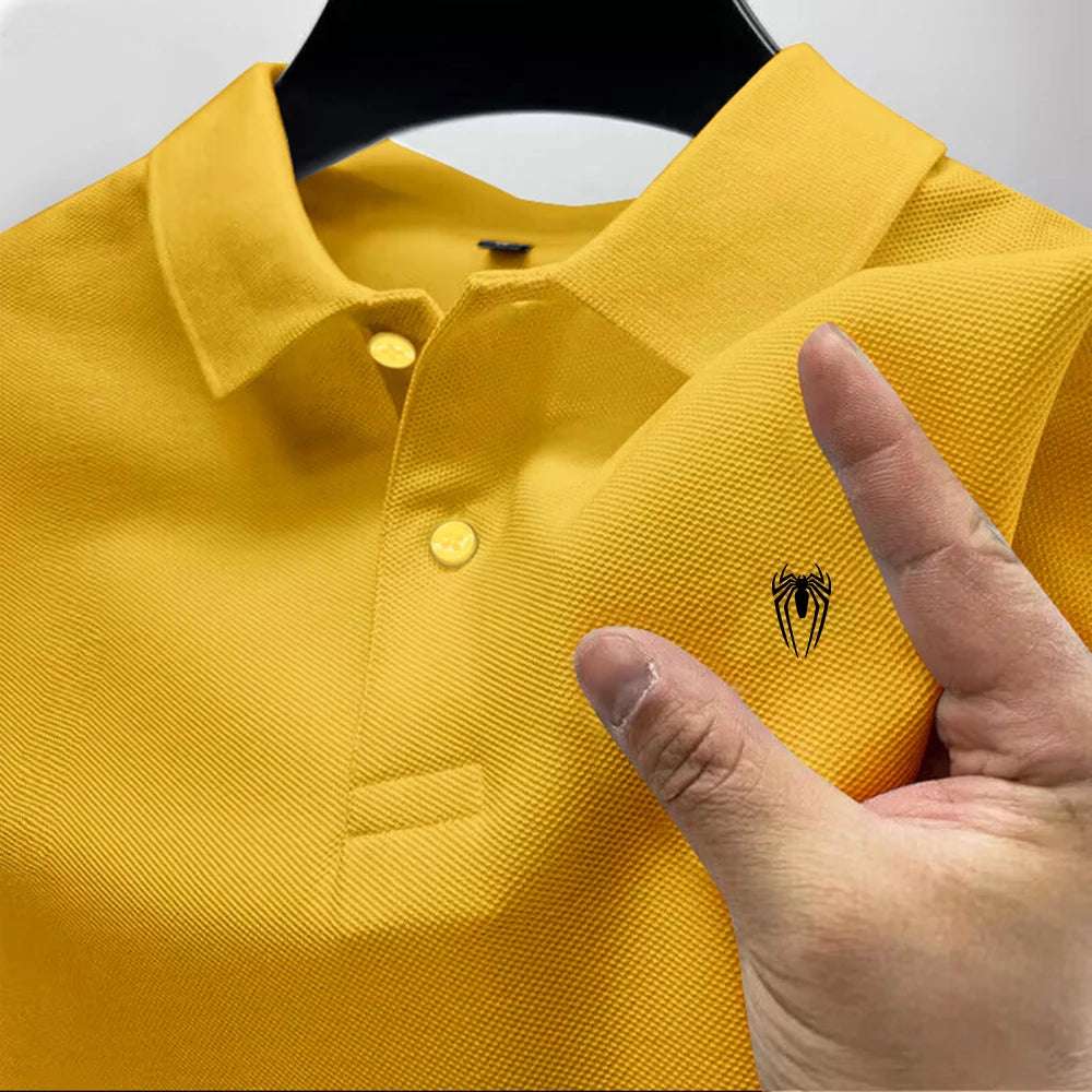 Summer New Men's Polo Collar Shirt - Casual and Versatile - Premium Men's Polo from Handbags Specialist Headquarter - Just $28.95! Shop now at Handbags Specialist Headquarter