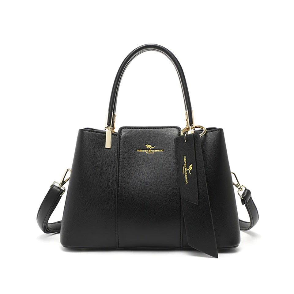 Luxury Handbag Fashion Print Large Capacity Soft Leather Women Shoulder Crossbody Bag Leisure Designer Ladies Purses and Handbag - Premium Handbags from eprolo - Just $64.45! Shop now at Handbags Specialist Headquarter