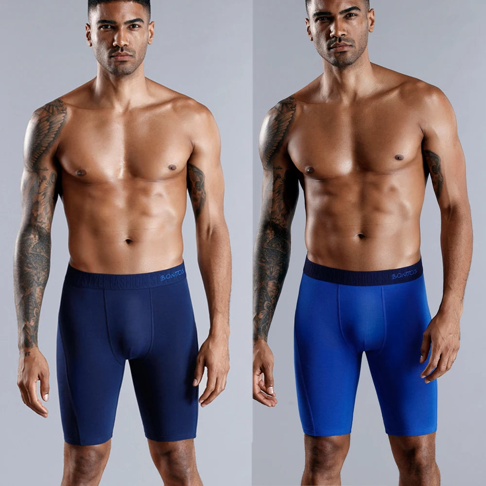 4pcs long boxers for men underwear plus size Men's panties sexy long leg underpants cotton Mens boxer shorts fashion male Trunk - Premium Men's underwear from eprolo - Just $46.95! Shop now at Handbags Specialist Headquarter