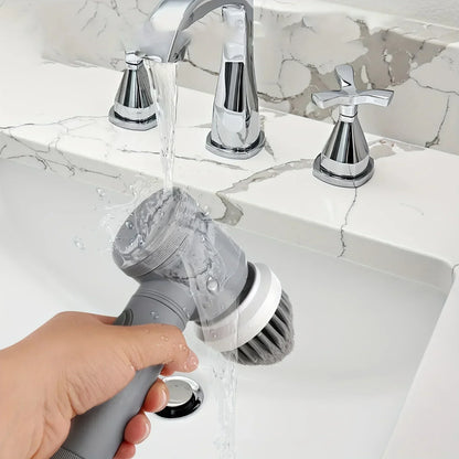 Rechargeable Electric Spin Scrubber - Premium Decor from Shop1103924059 Store - Just $29.99! Shop now at Handbags Specialist Headquarter