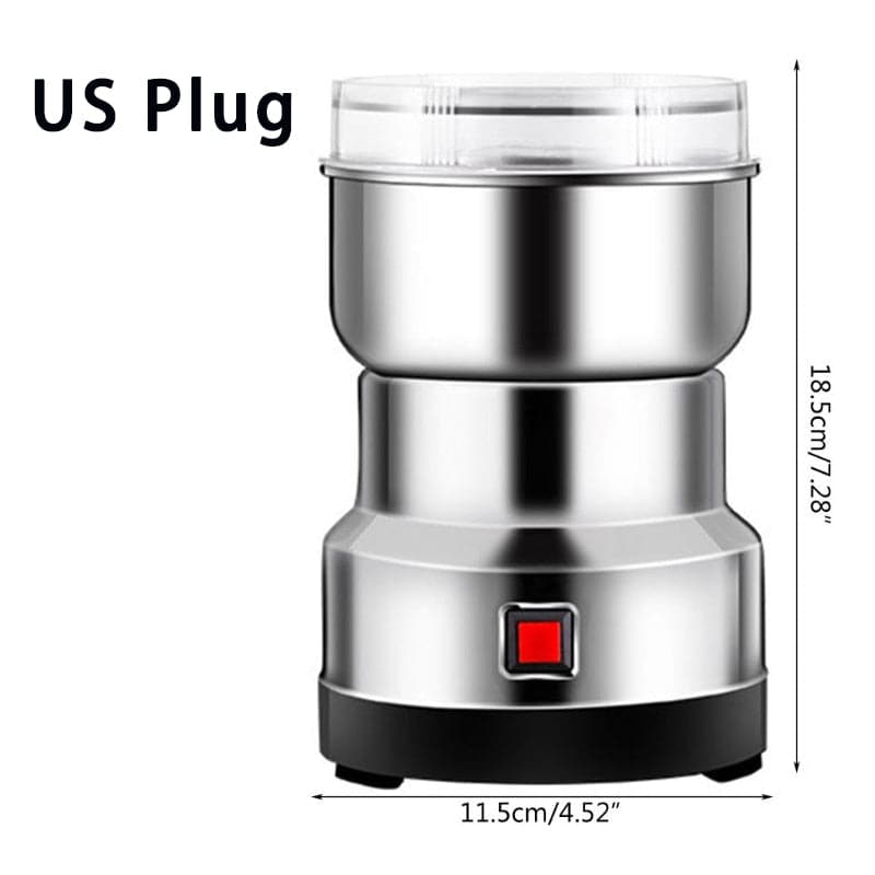 Electric Coffee Grinder Spices Grains Grinding Machine For Kitchen Tools Cereals Grinder Machine EU Plug/UK Plug/US Plug/CN Plug - Premium Kitchen Helpers from eprolo - Just $38.99! Shop now at Handbags Specialist Headquarter