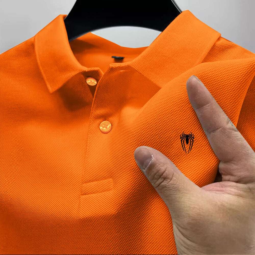 Summer New Men's Polo Collar Shirt - Casual and Versatile - Premium Men's Polo from Handbags Specialist Headquarter - Just $28.95! Shop now at Handbags Specialist Headquarter