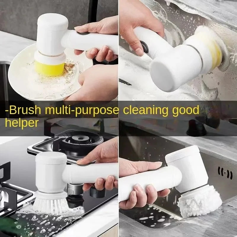Rechargeable Electric Spin Scrubber - Premium Decor from Shop1103924059 Store - Just $29.99! Shop now at Handbags Specialist Headquarter