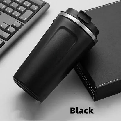 380/510ML Travel Stainless Steel Coffee Cup Thermal Mug Leak-Proof Thermos Bottle Tea Coffee Mug Vacuum Flask Insulated Cups Hot - Premium Water Bottles from Stone's Store - Just $22.99! Shop now at Handbags Specialist Headquarter