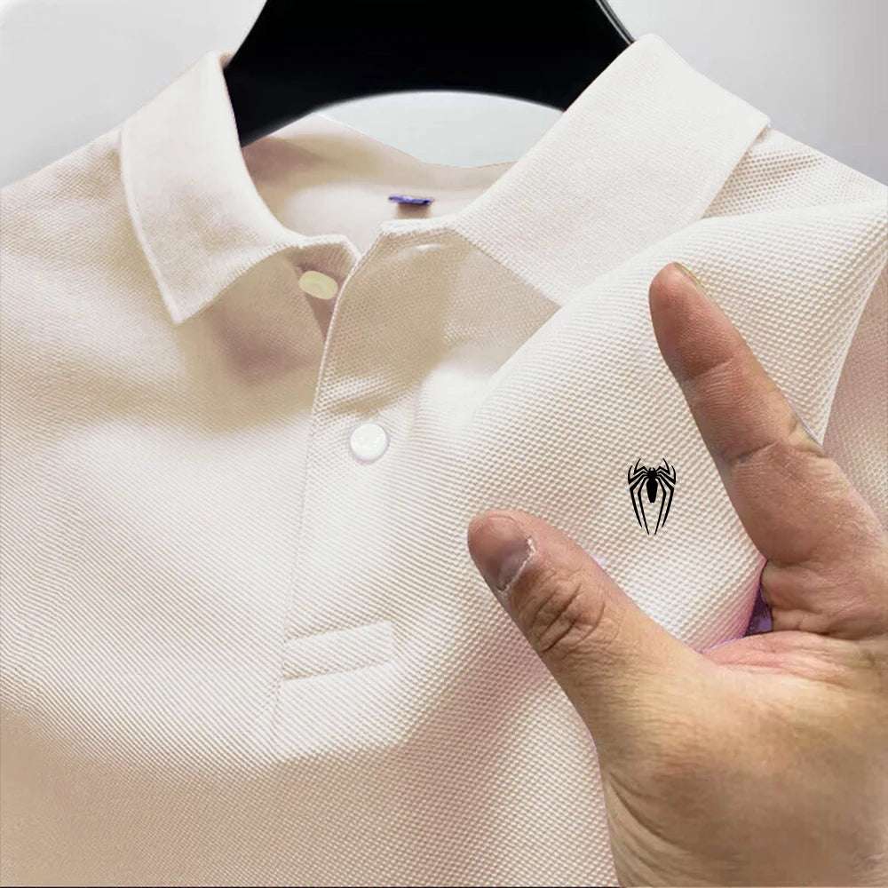 Summer New Men's Polo Collar Shirt - Casual and Versatile - Premium Men's Polo from Handbags Specialist Headquarter - Just $28.95! Shop now at Handbags Specialist Headquarter