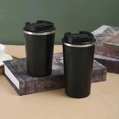 380/510ML Travel Stainless Steel Coffee Cup Thermal Mug Leak-Proof Thermos Bottle Tea Coffee Mug Vacuum Flask Insulated Cups Hot - Premium Water Bottles from Stone's Store - Just $22.99! Shop now at Handbags Specialist Headquarter