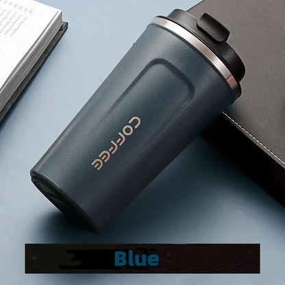 380/510ML Travel Stainless Steel Coffee Cup Thermal Mug Leak-Proof Thermos Bottle Tea Coffee Mug Vacuum Flask Insulated Cups Hot - Premium Water Bottles from Stone's Store - Just $22.99! Shop now at Handbags Specialist Headquarter