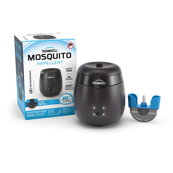 Thermacell Rechargeable E55 Mosquito Repeller with 12-Hour Refill and USB Charging Cable, Charcoal - Premium DECOR from Thermacell - Just $49.99! Shop now at Handbags Specialist Headquarter