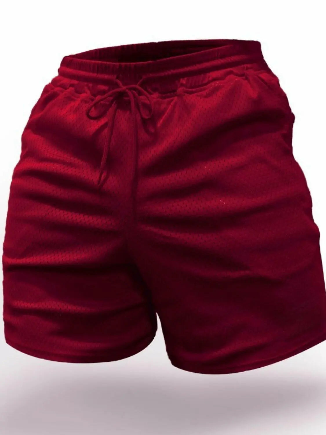 Men's Plus Size Drawstring Breathable Shorts.