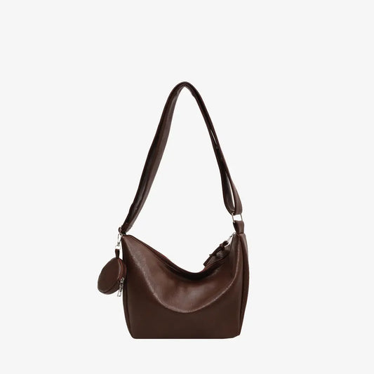 PU Leather Crossbody Bag with Small Purse - Premium handbags from Trendsi - Just $28.99! Shop now at Handbags Specialist Headquarter