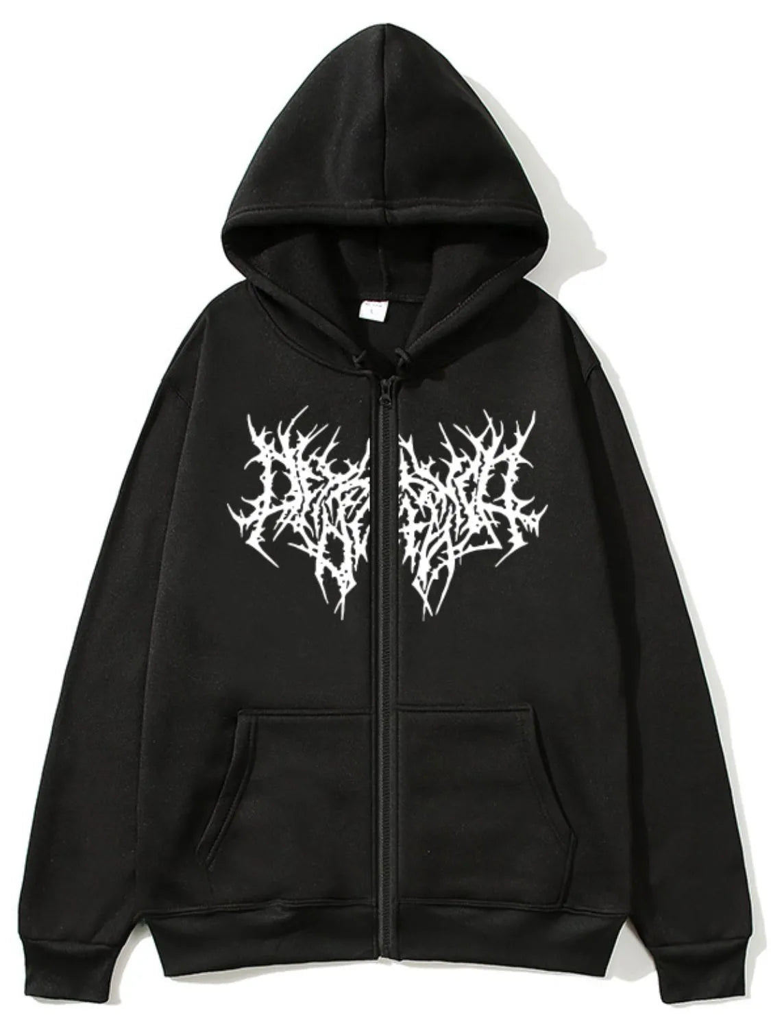 Men's Full Size Zip Up Long Sleeve Hoodie Plus Size - Premium  from Trendsi - Just $24.66! Shop now at Handbags Specialist Headquarter