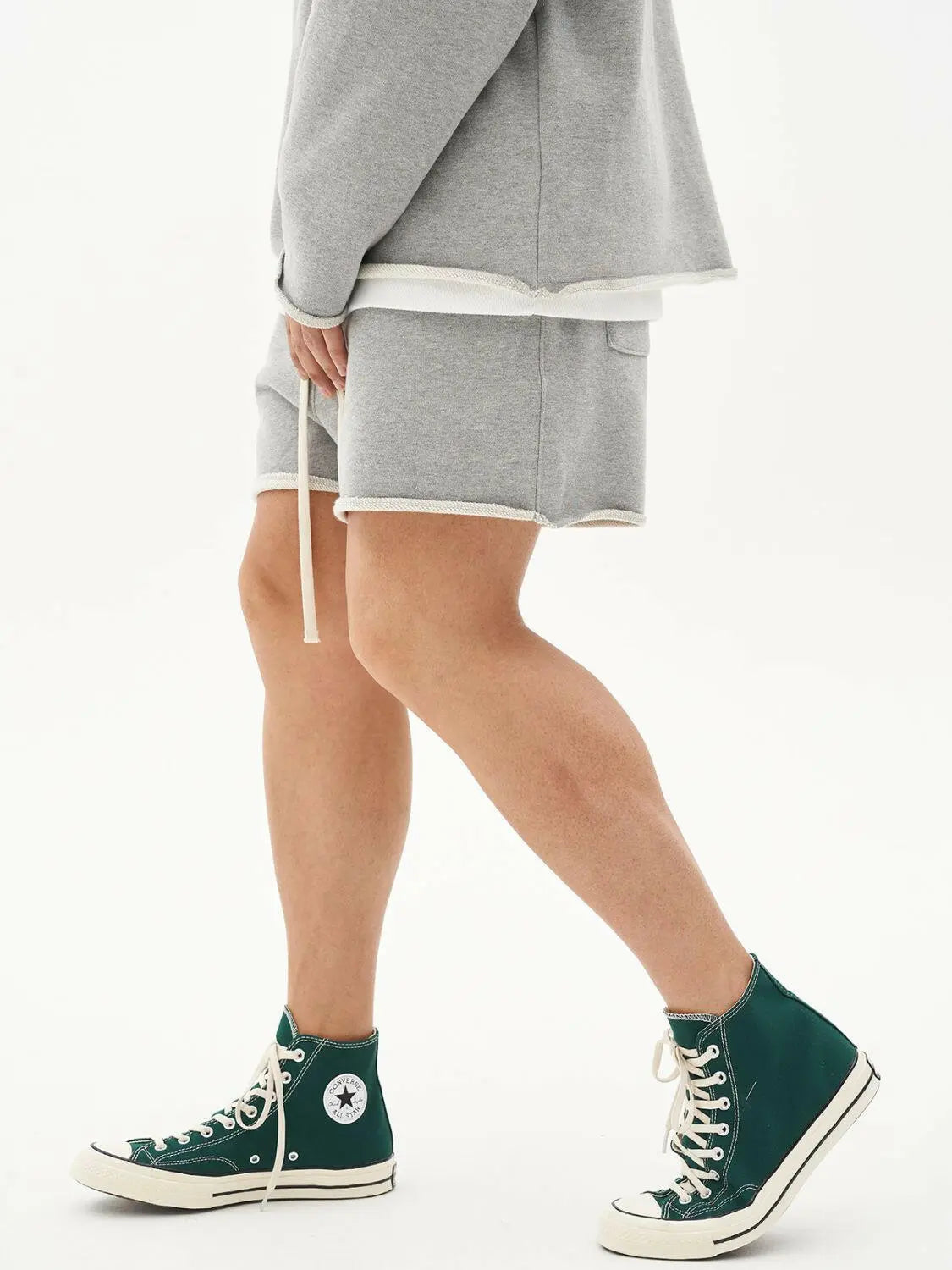 Men's Plus Size Drawstring Shorts.