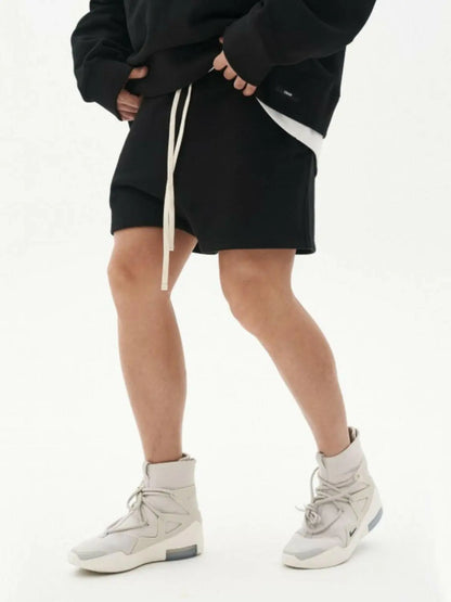 Men's Plus Size Drawstring Shorts.