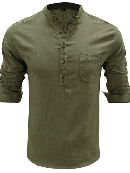 Men's Basic style Button Detail Polo - Premium Men's Polo shirt from Trendsi - Just $41.99! Shop now at Handbags Specialist Headquarter