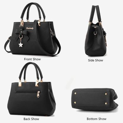 Chic Tote: Top Handle Shoulder & Messenger Bag