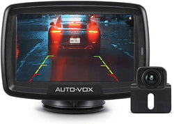 AUTO-VOX CS-2 Wireless Backup Camera Kit with Stable Digital Signal, 4.3'' Monitor & Rear View Camera for Car,Trucks,Rv,Travel Trailer,Camper Van - Premium  from AUTO-VOX - Just $152.08! Shop now at Handbags Specialist Headquarter