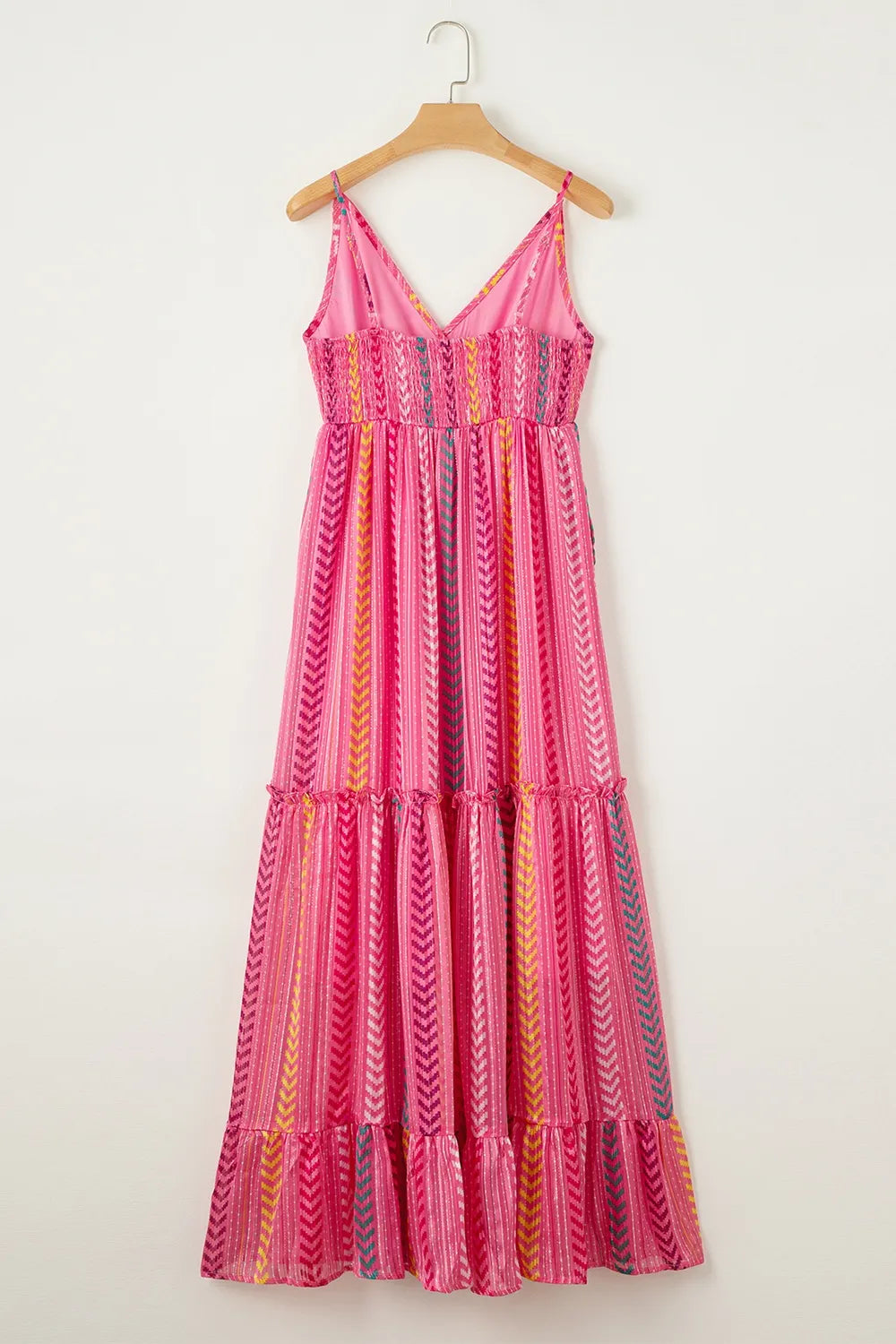 Printed Surplice Maxi Cami Dress - Premium Maxi Dress from Trendsi - Just $65.99! Shop now at Handbags Specialist Headquarter