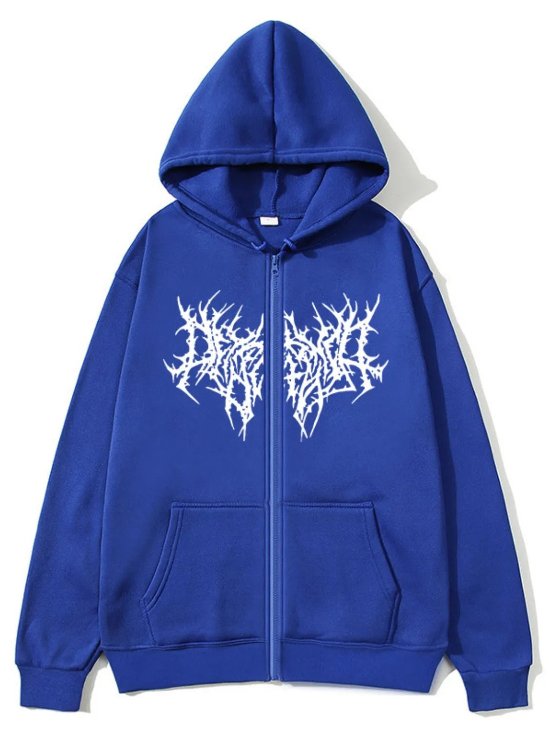 Men's Full Size Zip Up Long Sleeve Hoodie Plus Size - Premium  from Trendsi - Just $24.66! Shop now at Handbags Specialist Headquarter