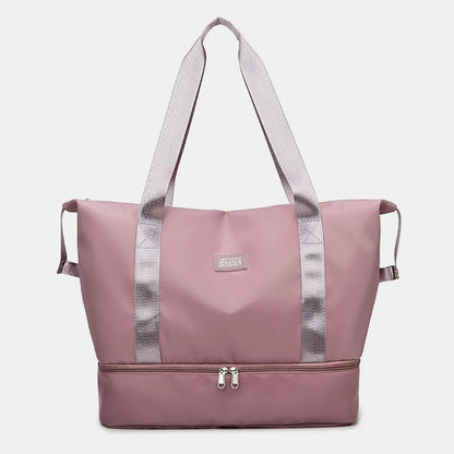 Multi Pocket Nylon Travel Bag - Premium travel-bag from Trendsi - Just $39.99! Shop now at Handbags Specialist Headquarter
