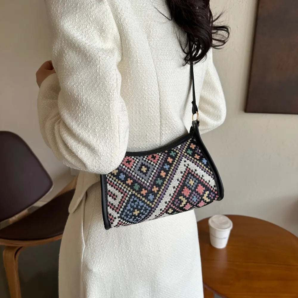 Printed Crossbody Bag - Premium Handbags from Trendsi - Just $13.99! Shop now at Handbags Specialist Headquarter