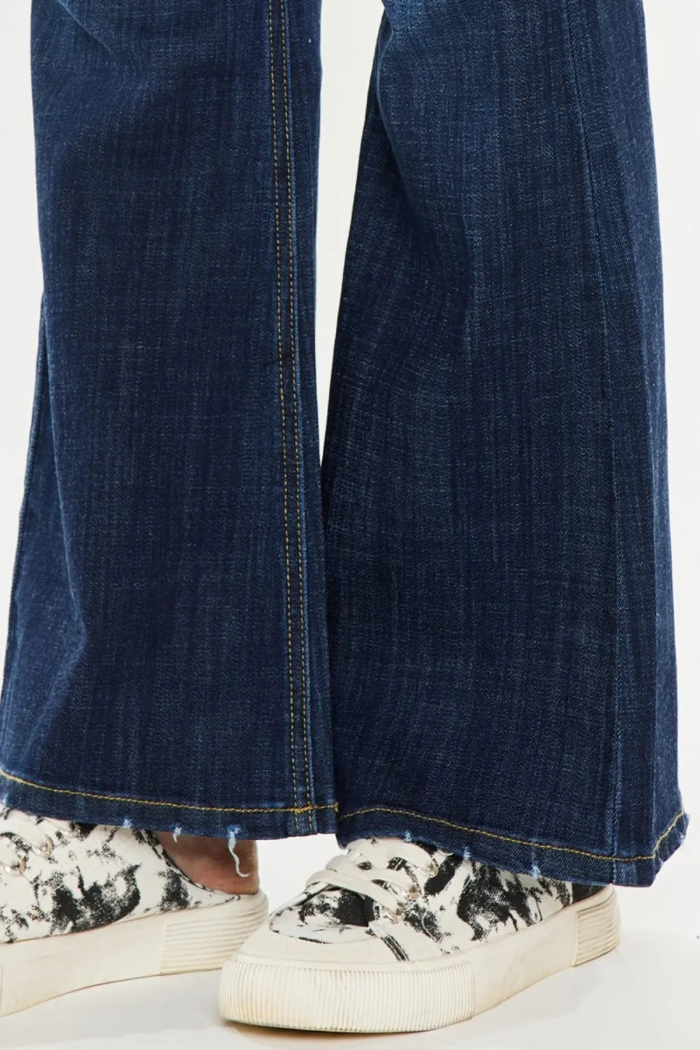 Kancan Full Size Mid Rise Flare Jeans - Premium Sleepwear from Trendsi - Just $67.99! Shop now at Handbags Specialist Headquarter