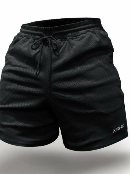 Men's Plus Size Drawstring Breathable Shorts.
