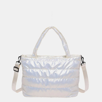 PU Leather Detachable Strap Crossbody Bag - Premium Crossbody Bag from Trendsi - Just $19.99! Shop now at Handbags Specialist Headquarter
