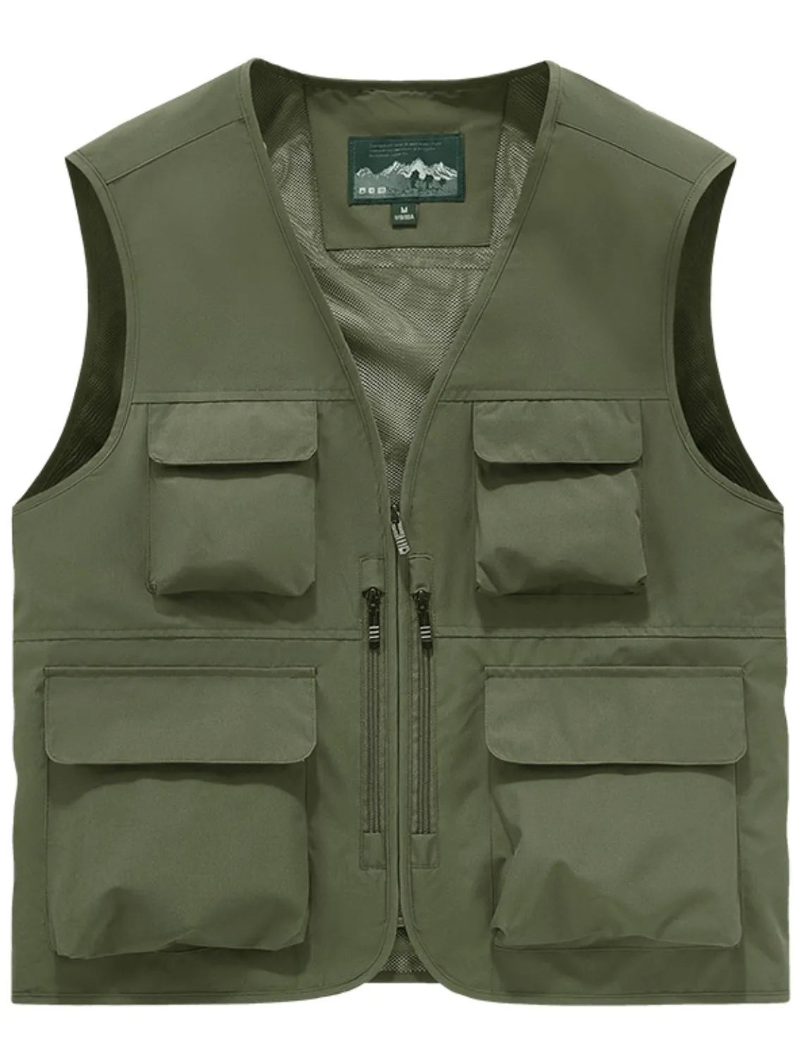 Men's Full Size Zip Up Vest Plus Size - Premium  from Trendsi - Just $39.98! Shop now at Handbags Specialist Headquarter