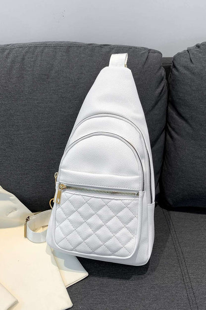 PU Leather Sling Bag - Premium Crossbody Bag from Trendsi - Just $25.99! Shop now at Handbags Specialist Headquarter
