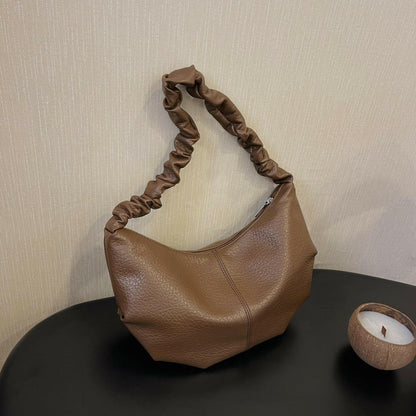 PU Leather Shoulder Bag.