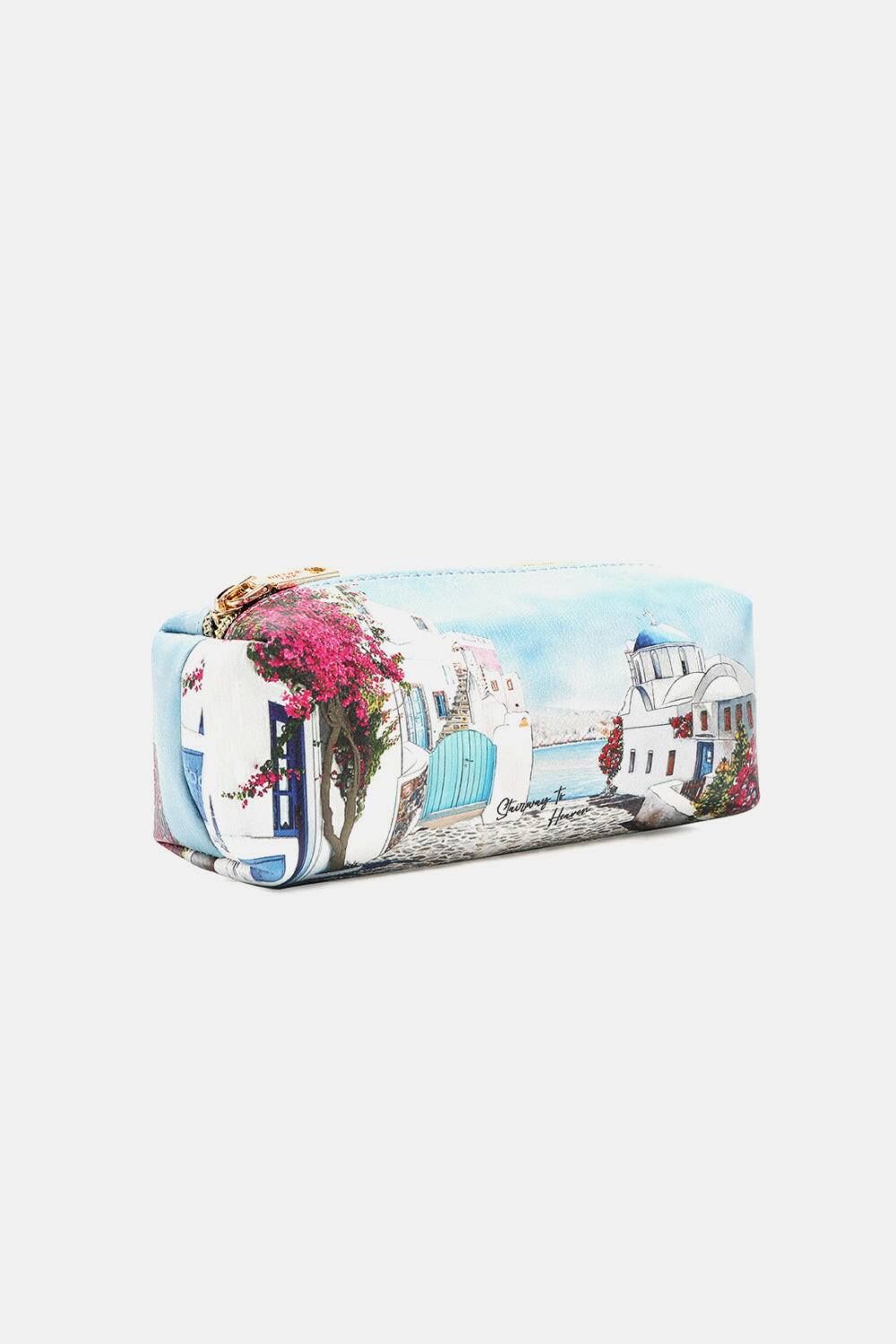 Nicole Lee USA Printed Handbag with Three Pouches.