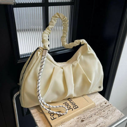 Ruched Large Tote Bag.