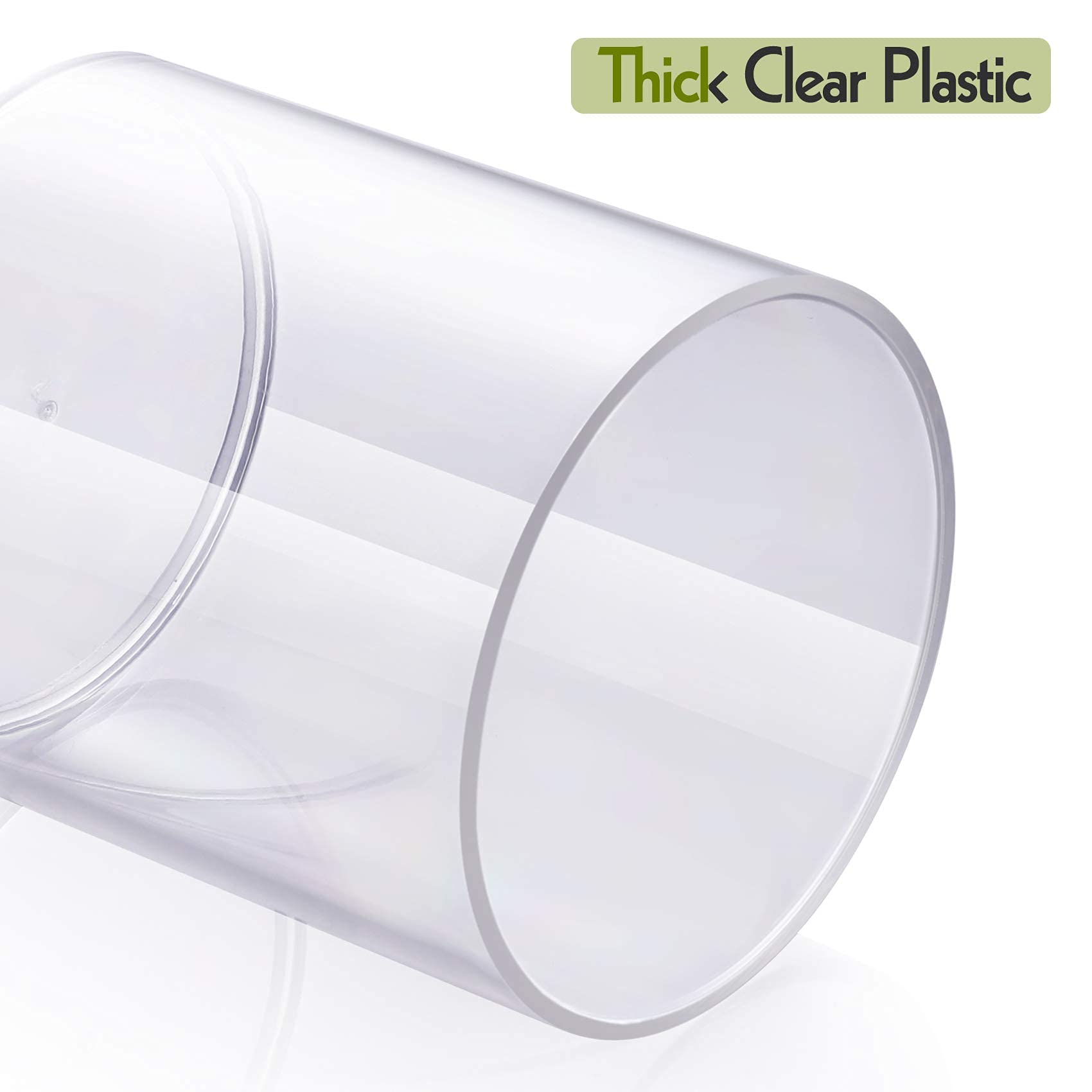 Clear Acrylic Qtip Dispenser Set - 4 Pack - Handbags Specialist Headquarter