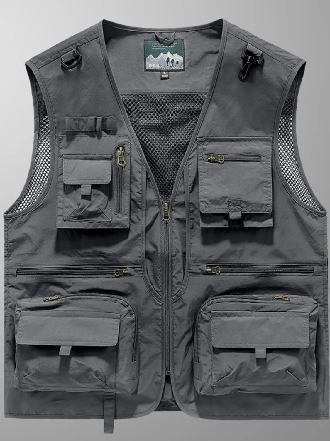 Men's Full Size Zip Up Vest Plus Size - Premium  from Trendsi - Just $28.60! Shop now at Handbags Specialist Headquarter
