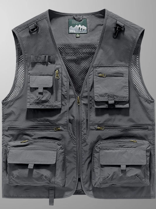 Men's Full Size Zip Up Vest Plus Size - Premium  from Trendsi - Just $28.60! Shop now at Handbags Specialist Headquarter