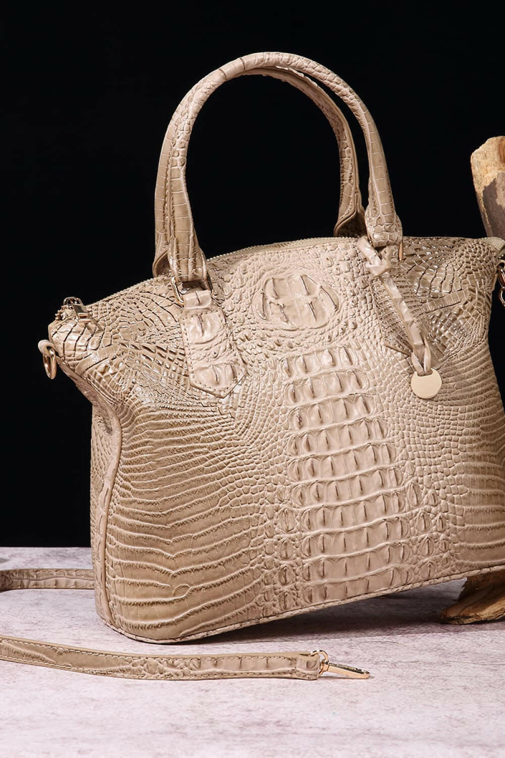 PU Leather Handbag.