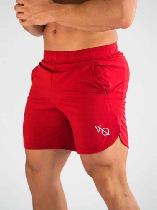 Men's Elastic Waist Active Shorts.