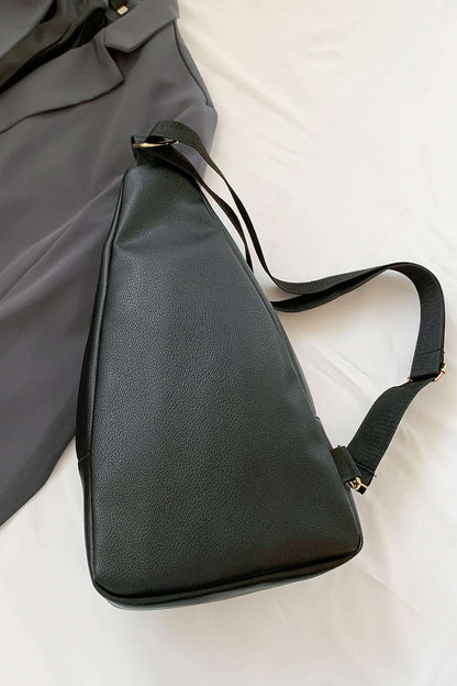 PU Leather Sling Bag - Premium Crossbody Bag from Trendsi - Just $25.99! Shop now at Handbags Specialist Headquarter