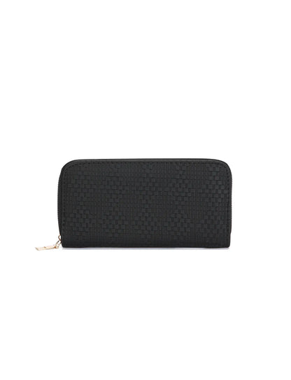 6-Piece Leather Textured Bag Set - Premium Wallet from Trendsi - Just $37.99! Shop now at Handbags Specialist Headquarter