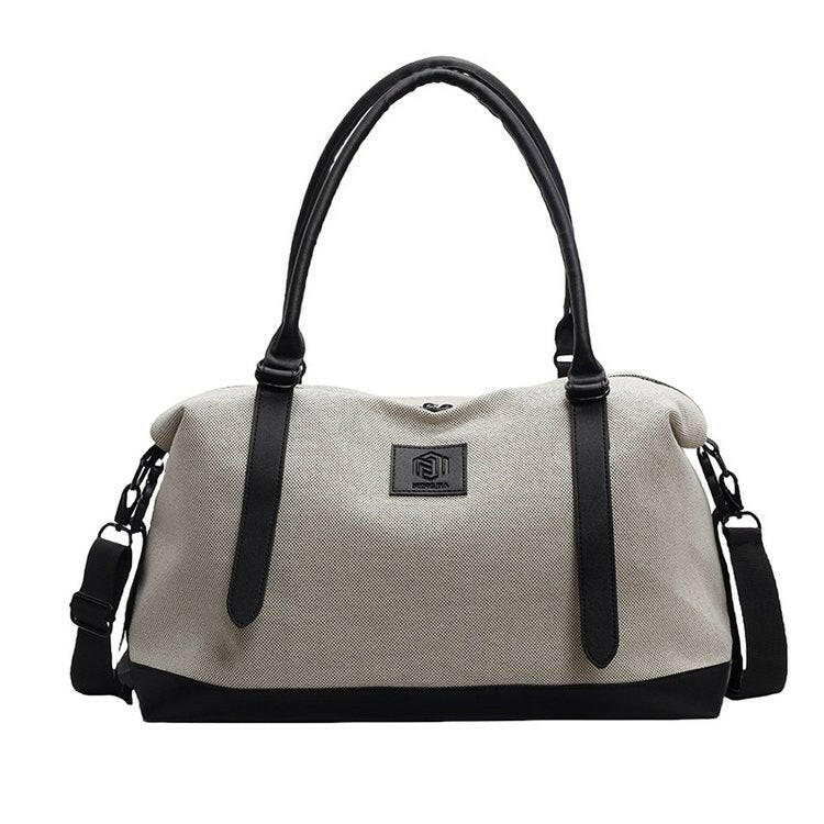 Contrast Travel Bag - Premium Luggage Travel Bags from Trendsi - Just $36.99! Shop now at Handbags Specialist Headquarter