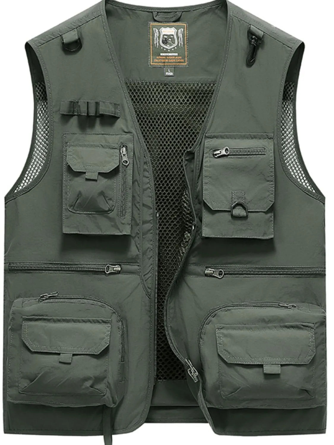 Men's Full Size Zip Up Vest with Pockets Plus Size - Premium  from Trendsi - Just $45.86! Shop now at Handbags Specialist Headquarter