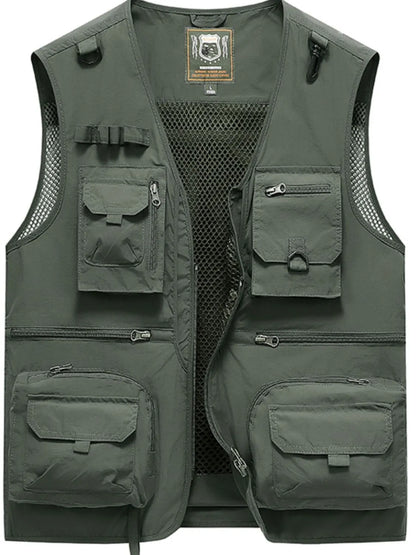 Men's Full Size Zip Up Vest with Pockets Plus Size - Premium  from Trendsi - Just $45.86! Shop now at Handbags Specialist Headquarter
