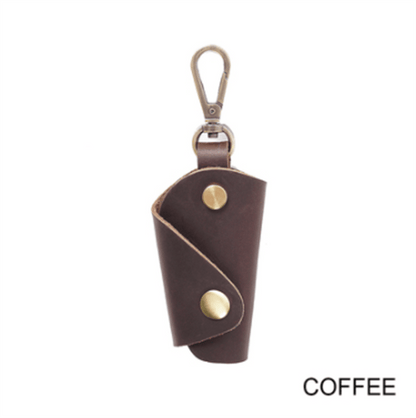 Top Layer Cowhide Small Household Men's Keychain - Premium Key chain from Doba - Just $24! Shop now at Handbags Specialist Headquarter