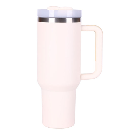40oz V2 large capacity tumbler,  With Handle And Straw Lid, Insulated Reusable Stainless Steel Water Bottles Travel Mug Coffee Cup car cup water cup For Men Women Outdoor Camping Driving, gift - Premium Water Bottles from Doba - Just $31.60! Shop now at Handbags Specialist Headquarter