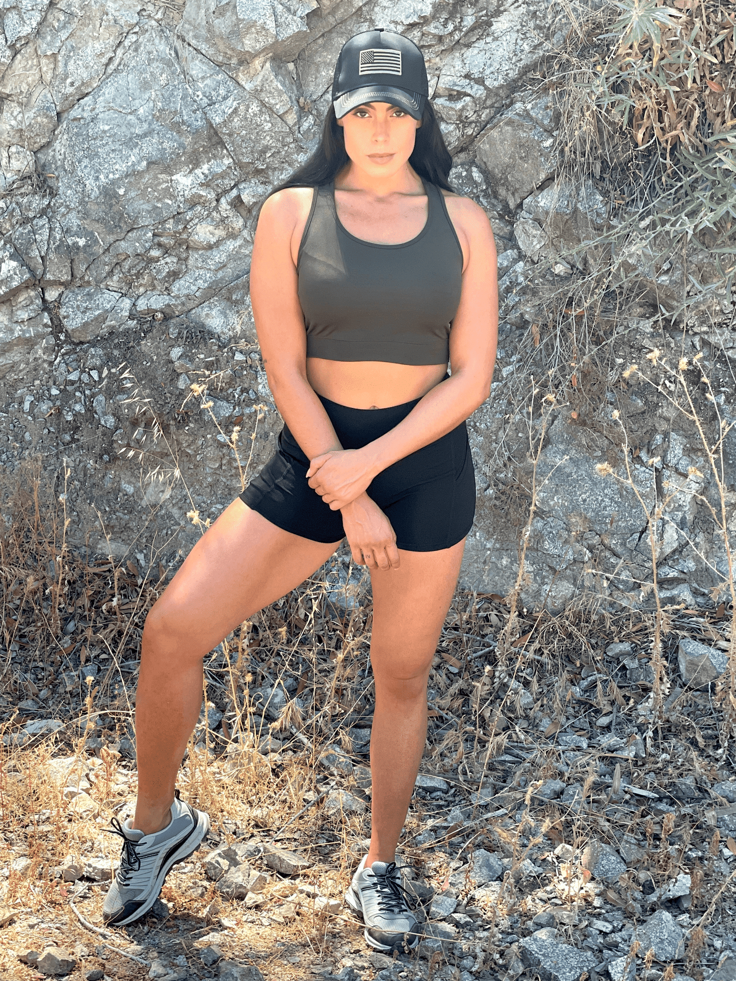 Lightweight Racerback Training Crop Tank Top for Women - Premium Tops from Doba - Just $29.75! Shop now at Handbags Specialist Headquarter
