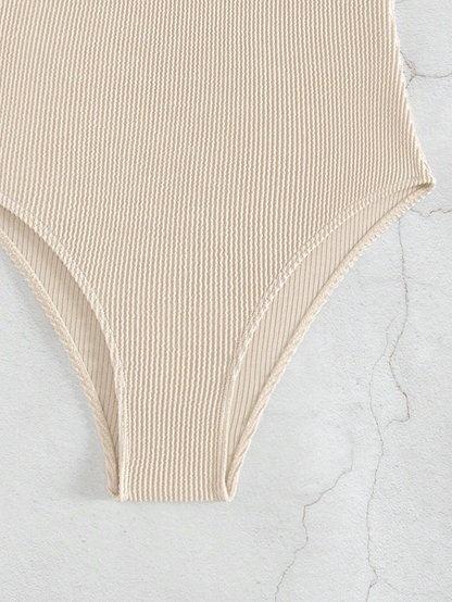 New sexy one-piece women's swimsuit covers the belly and makes you look slimmer, with a V-neck that exudes a sense of luxury - Premium Swimsuit Set from Doba - Just $30.23! Shop now at Handbags Specialist Headquarter