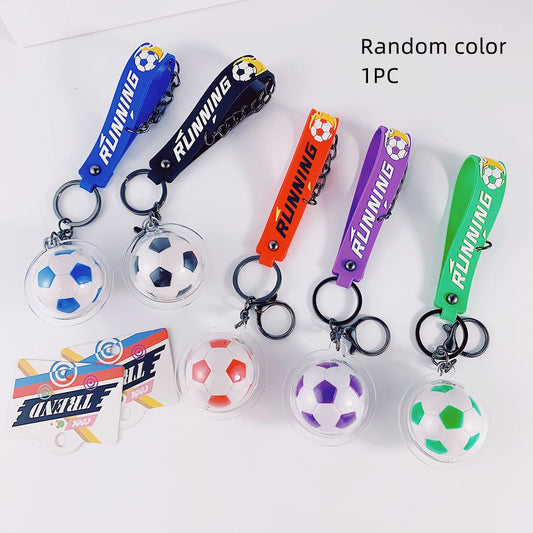 New Football Men's Acrylic Keychain Pendant - Premium Key chain from Doba - Just $18.98! Shop now at Handbags Specialist Headquarter
